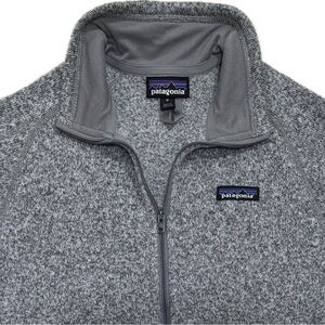 Patagonia Better Sweater Women's Light Gray Teddy Fleece Full-Zip Jacket - M
